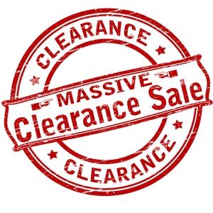 MASSIVE CLEARANCE SALE!!!